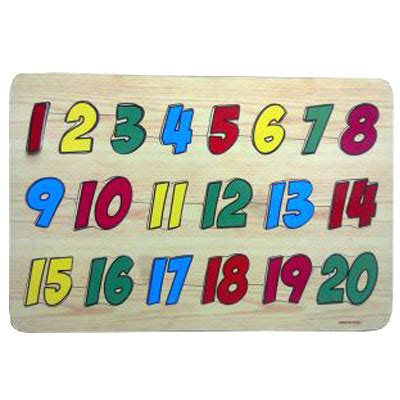 Angka 1 merupakan faktorial, pangkat dua, pangkat tiga (dan seterusnya) angka itu sendiri (karena 1 × 1 ×. Mainan Puzzle Angka 1-20 | Kayu Seru