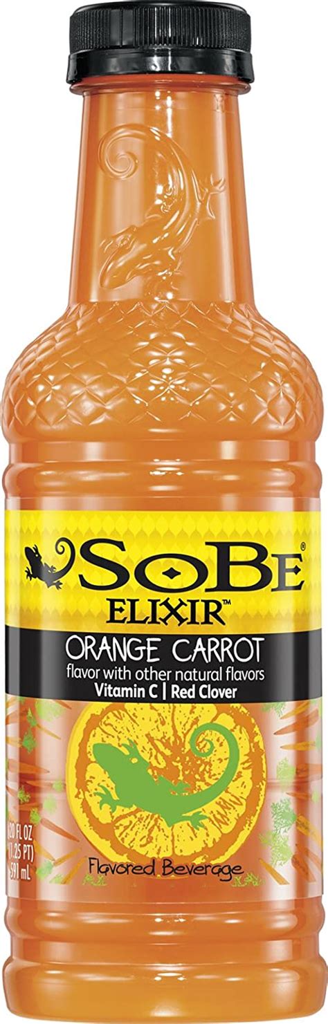 The name sobe is an abbreviation of south beach, named after the upscale area located in miami beach, florida. SOBE Elixir, Orange Carrot, 20 Ounce Bottle (Pack of 12 ...