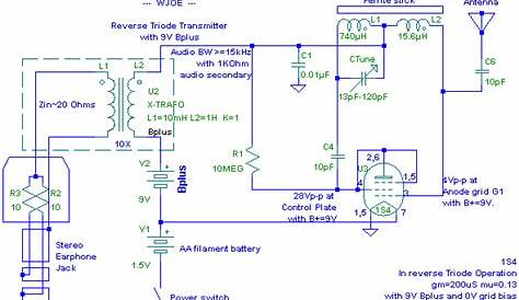 am tube transmitter schematic