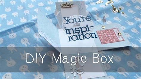 Мастер класс Magic Box Diy Magic Box Youtube