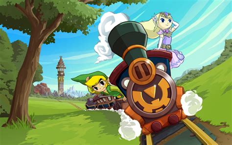 The Legend Of Zelda Spirit Tracks Hitting The North American Wii U