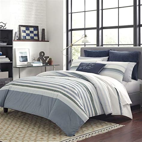 Discover all of it right here. Nautica Lansier Comforter Set, Queen, Grey | Discount Bedding