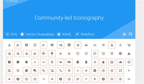 Material Design Icon Set 189630 Free Icons Library