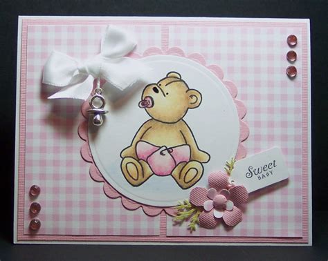 Just A Pigment Of My Imagination Just Cute Bears Challenge Baby Card