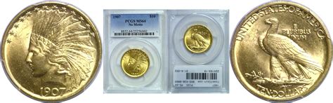 1907 Pcgs Ms 64 Indian Ten Dollar Gold Coin Coast To Coast Coins