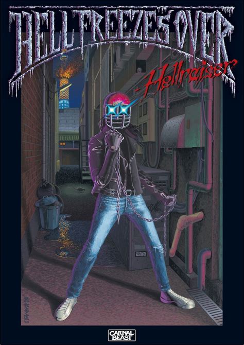 Hellraiser Artwork Poster A2 Hell Freezes Over Shop
