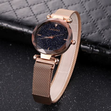 Cagarny 6877 Water Resistant Fashion Women Quartz Wrist Watch With