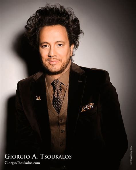 As a teenager, he was mugged by arm cannon but saved by baumann. Giorgio A. Tsoukalos, Just got back from his seminar ...