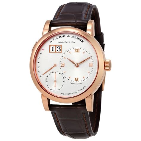 Not only that, but if you have a keen eye, you'll also be able to. A. Lange & Sohne 320.032 Lange 1 Daymatic Mens Automatic Watch