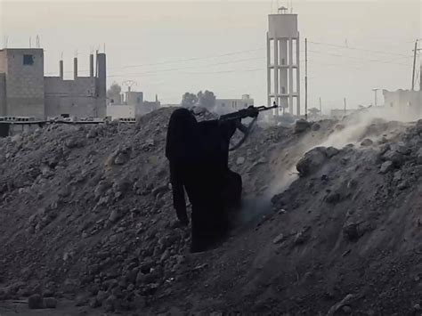 Isis Propaganda Video Shows Women Fighting For First Time Amid Desperation To Bolster Ranks