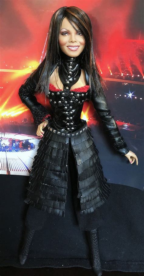 Every year the annual nfl championship game sees a huge artist take to the stage to perform for its epic halftime show. Janet Jackson Super Bowl Halftime doll | By Cyguy dolls ...