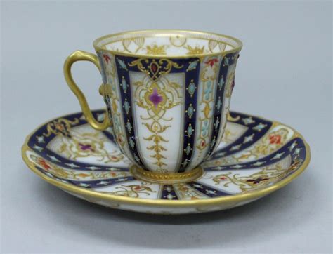 Kpm Berlin Germany Cup And Saucer Th Century X