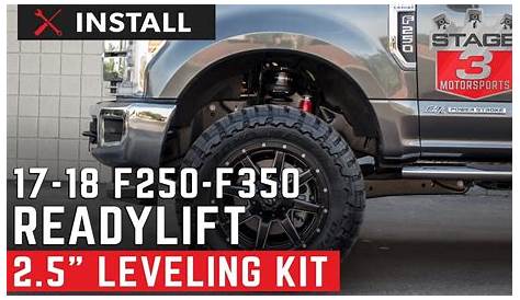 F250 Leveling Kit Install