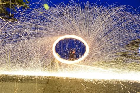 Light Painting And Steel Wool Nathan Davis Photography