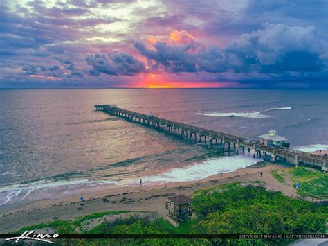 Rjksglr Aerial Photography Drone Hdr Photography Juno Beach Pier Florida