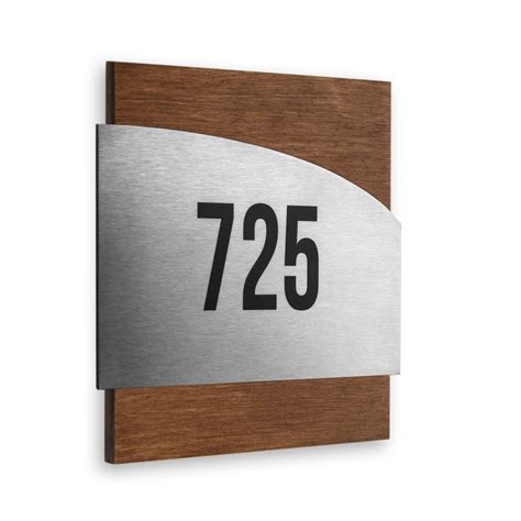Apartment Door Numbers Number Sign For Door Hotel Room Etsy