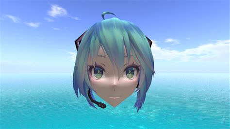 Second Life Marketplace Free Miku Anime Mesh Head Unrigged
