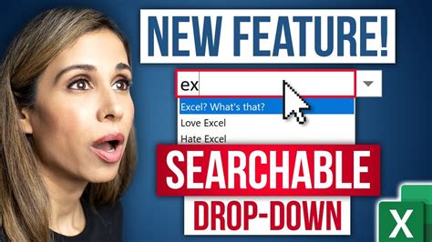 How To Create Searchable Drop Down Lists In Excel With Zero Effort