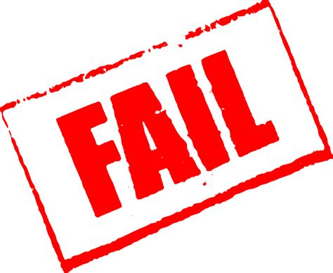 Fail Stamp Png Transparent