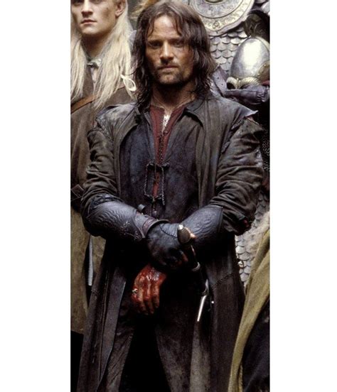 Aragorn Duster The Lord Of The Rings Leather Coat Jackets Masters