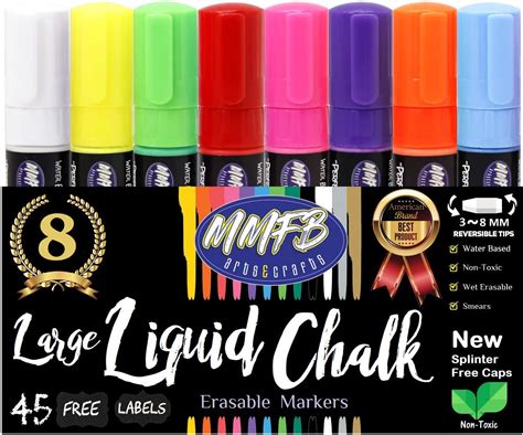 Mmfb Arts And Crafts Chalk Markers Liquid Chalk Paint Pens