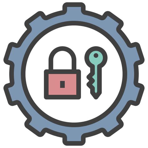 Password Manager Free Security Icons