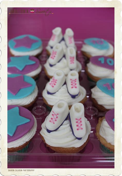 Roller Skate Cupcakes The Cupcakes Are Vanilla With Butter Flickr