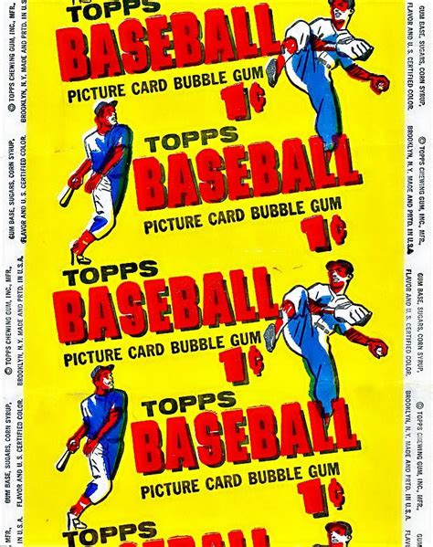 We did not find results for: 1956 Topps Baseball Cards Wrapper | Bubble gum cards ...
