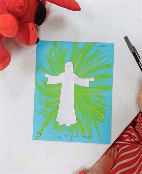 Transfiguration Of Jesus Sunday School Craft