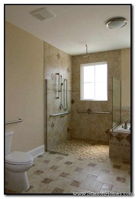 Handicapped Accessible Bathroom Designs Optimal Kitchen Layout