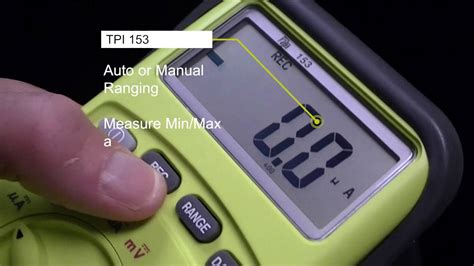 Tpi Model 153 Digital Multimeter Youtube