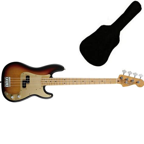 Fender 50s Precision Bass 2 Tone Sunburst Maple Neck From Rimmers