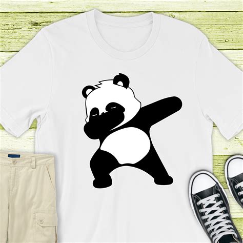 Dabbing Panda Svg Instant Download Cut File Panda Svg Etsy
