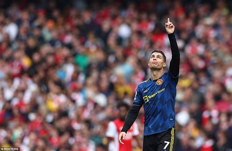 Cristiano Ronaldo Pays Tribute To Baby Son As Man U Star Points To The