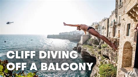 This Italian Town Became A Cliff Divers Paradise Red Bull Cliff Diving Italy 2019 Youtube