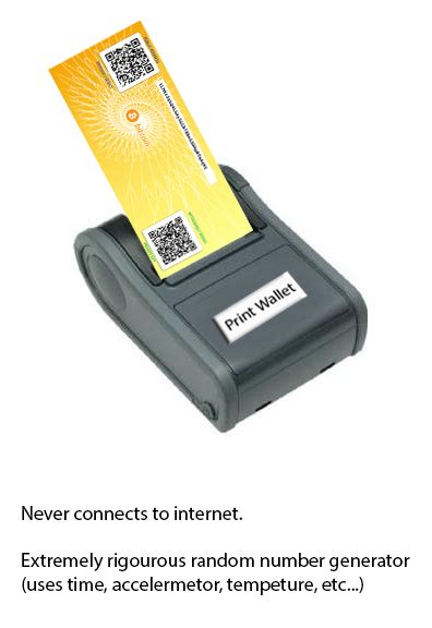 The first step will be to go to the bitcoin.com. Can someone please make this? (An offline paper wallet printer.) : Bitcoin
