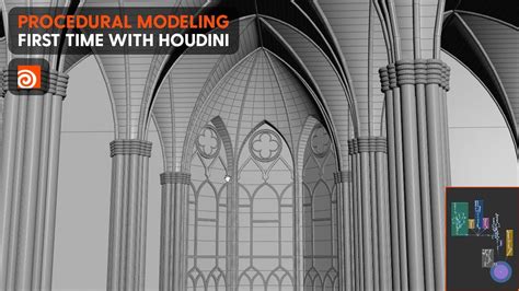 Procedural Modeling First Steps With Houdini Youtube