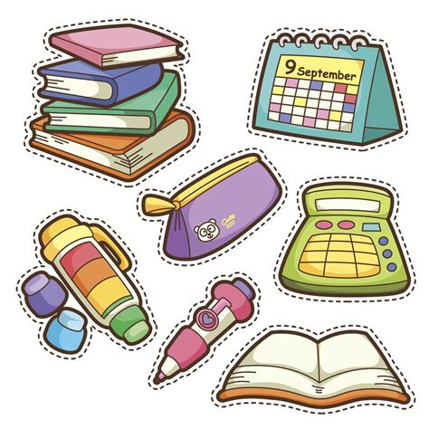 Pin By Mary Elena On школа School Stickers Cute Stickers School Items