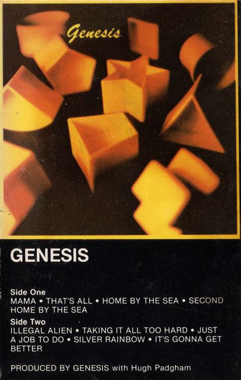 Genesis Genesis 1983 Cassette Discogs