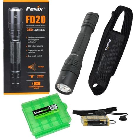 Fenix Tactical Flashlight Fd20 350 Lumen Cree Led Adjustable Focus