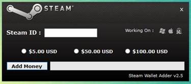By getting free steam codes, you can get the latest games or the your most wanted game that you can't buy because it is expensive and out of your budget. Steam Wallet Code Generator 2016 (add money, credits to ...