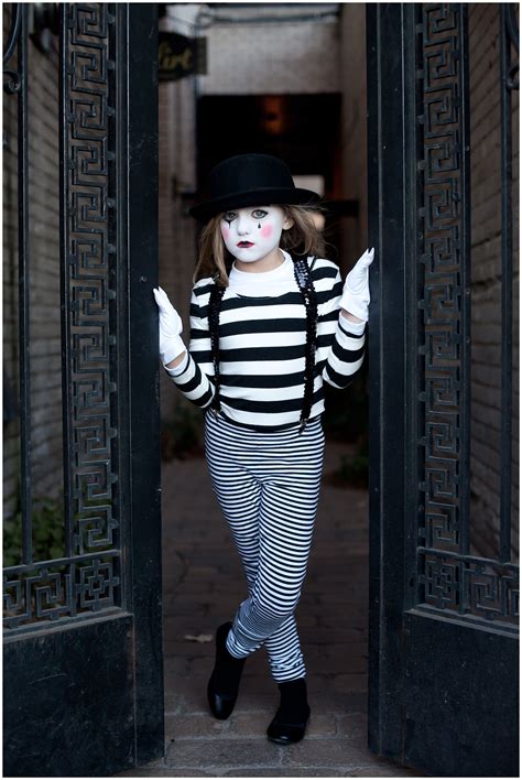 Diy Kids Halloween Mime Costume Photo By Bethany Meister