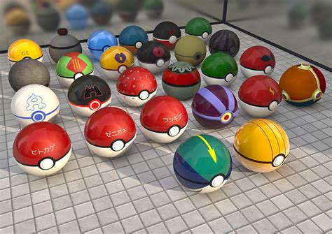 All The Pokeballs As A Followup And Further 3d On The Level Gaming