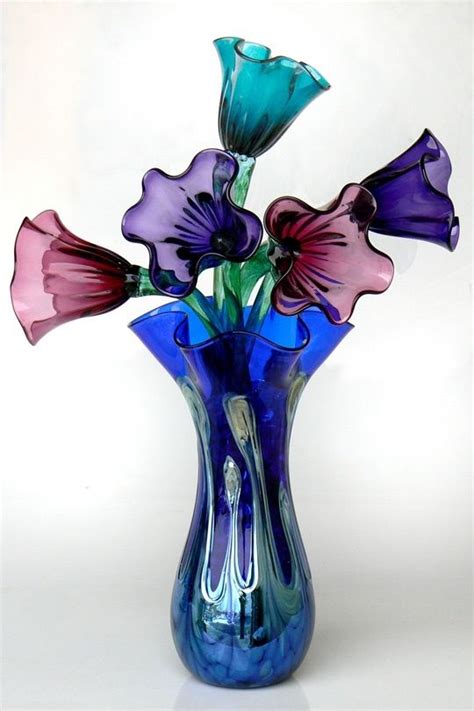 127 Best Images About Glass Flowers On Pinterest