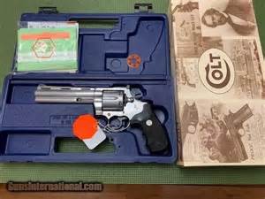 Colt Anaconda 45 Lc 6 Stainless New Unfired In The Box With Owners