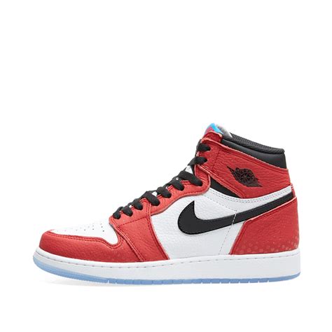 Nike Air Jordan 1 Retro High Og Bg Gym Red Black And Blue End