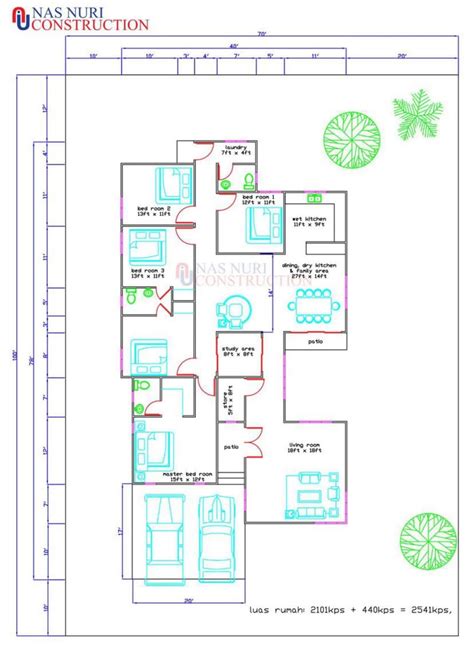Rekabentukrumah anda perlukan lukisan design rumah. Pelan rumah 1 tingkat 5 bilik tidur 3 bilir air. Banglo ...