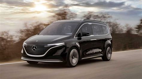 Mercedes Benz Unveils Eqt Electric Minivan Concept