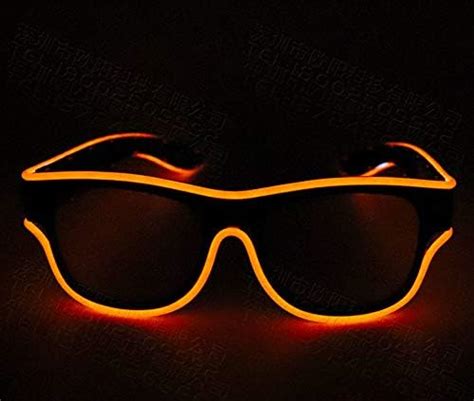 wireless led luminous glasses usb rechargeable led light up eyeglasses rave party