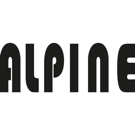 Alpine Logo Vector Logo Of Alpine Brand Free Download Eps Ai Png